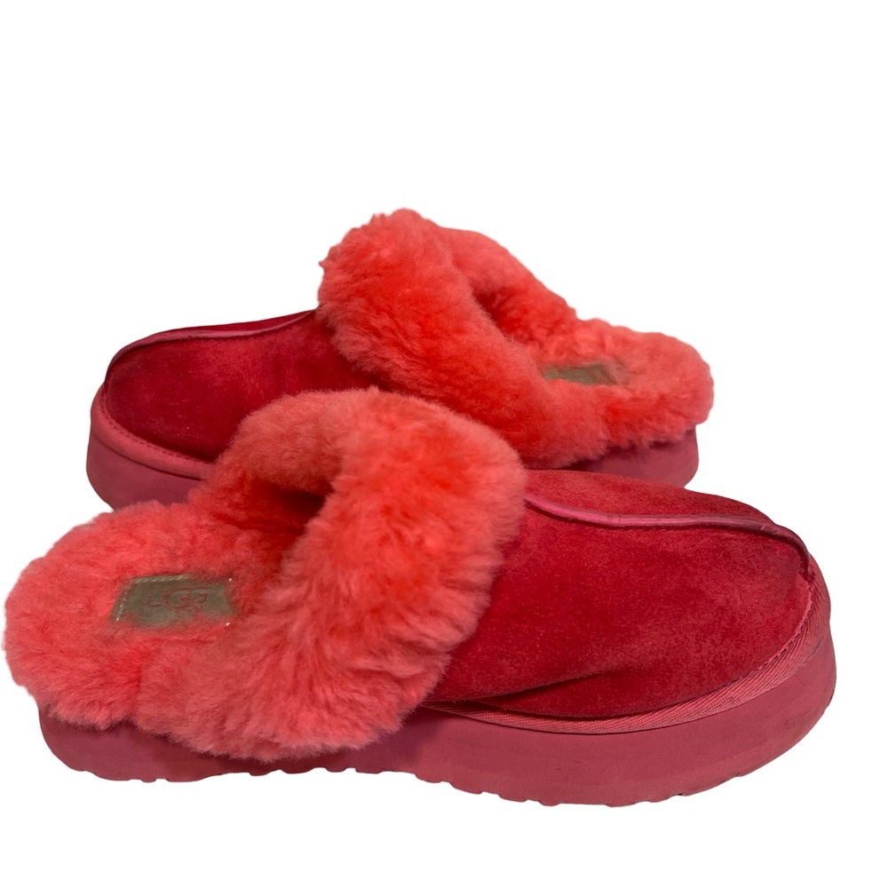 UGG women  hibiscus 🌺 pink platform 8 - Picture 6 of 16